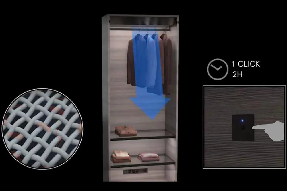 Armadio vetro Dandy Lema con Air Cleaning System