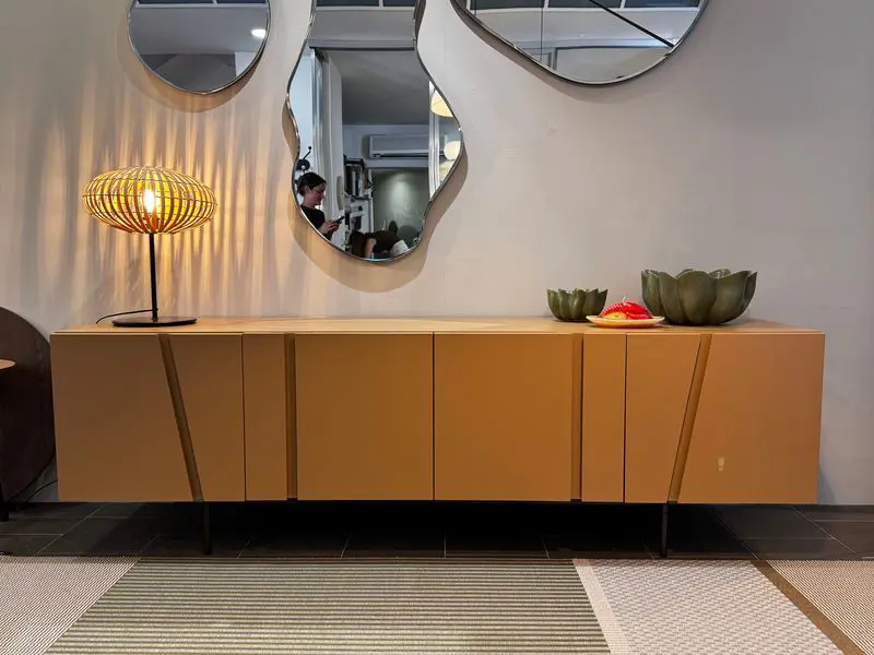 Madia Picture Lema  laccato opaco Biscotto