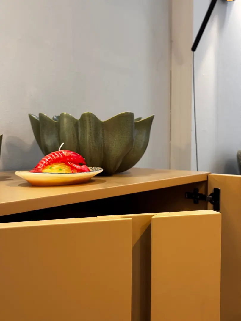 Madia Picture Lema laccato opaco Biscotto