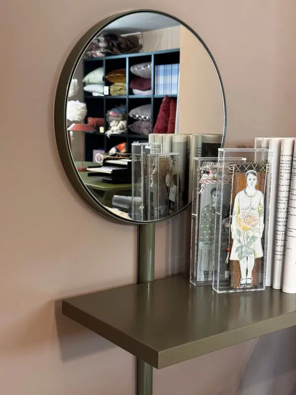 consolle con specchio a parete Camaleo Twils