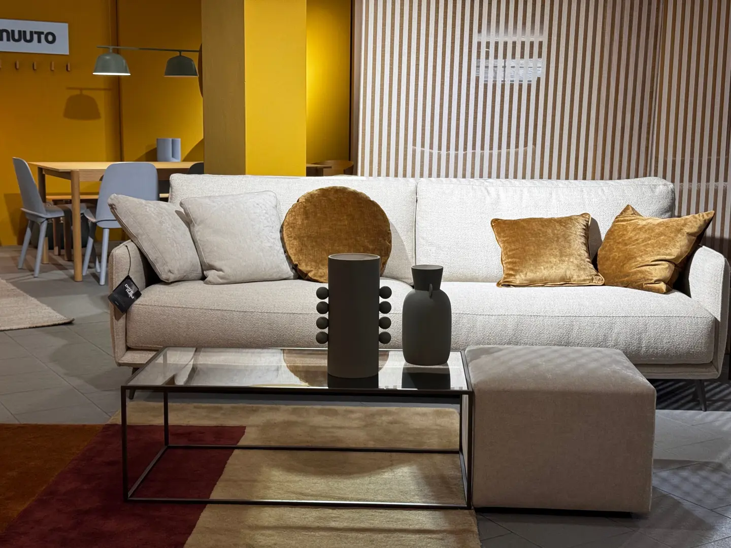 pouf Unit imbottito sfoderabile