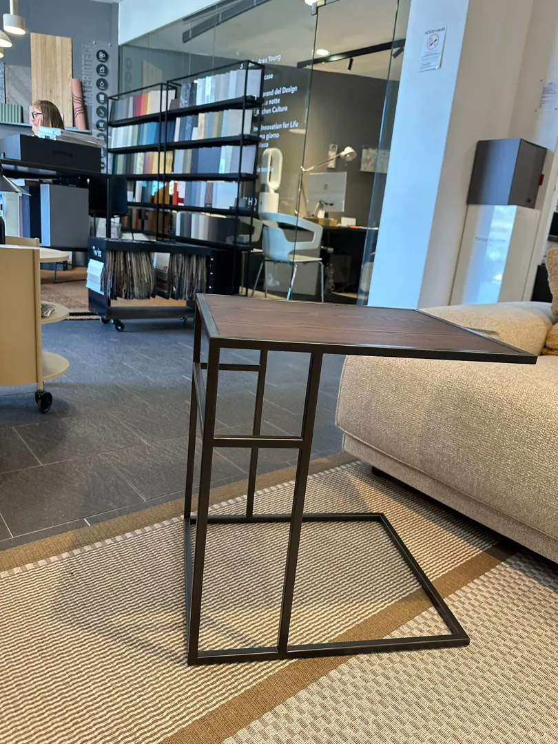 tavolino servetto Condè Twils frassino caffé