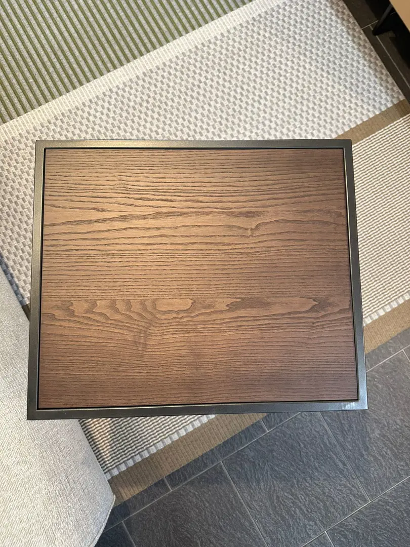 tavolino servetto Condè Twils frassino caffé