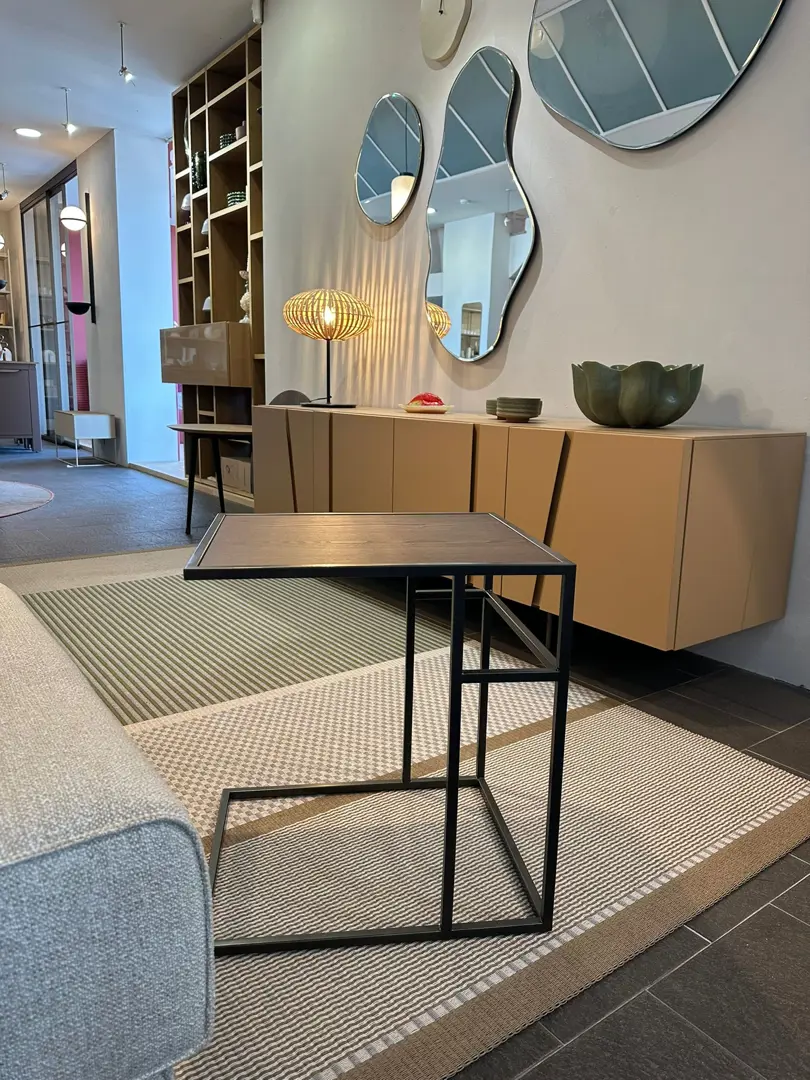 tavolino servetto Condè Twils frassino caffé