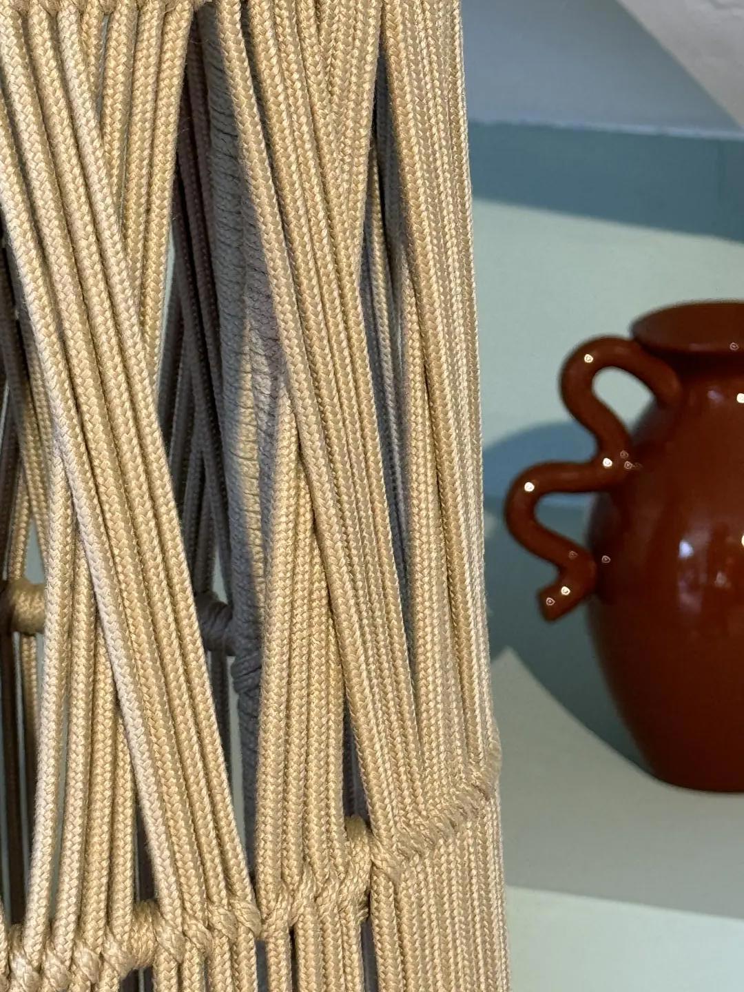 Tribal lampada intrecciata con luce led ricaricabile