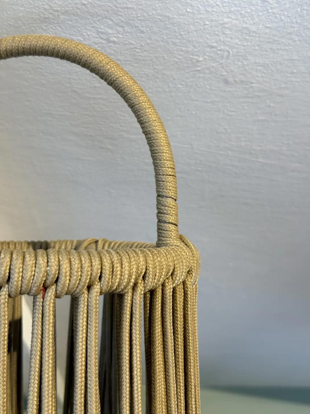 Tribal lampada intrecciata con luce led ricaricabile