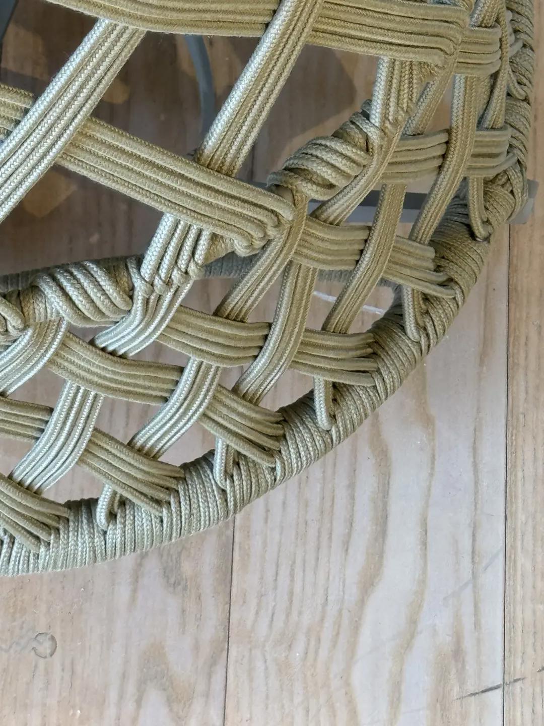 Tribal lampada intrecciata con luce led ricaricabile