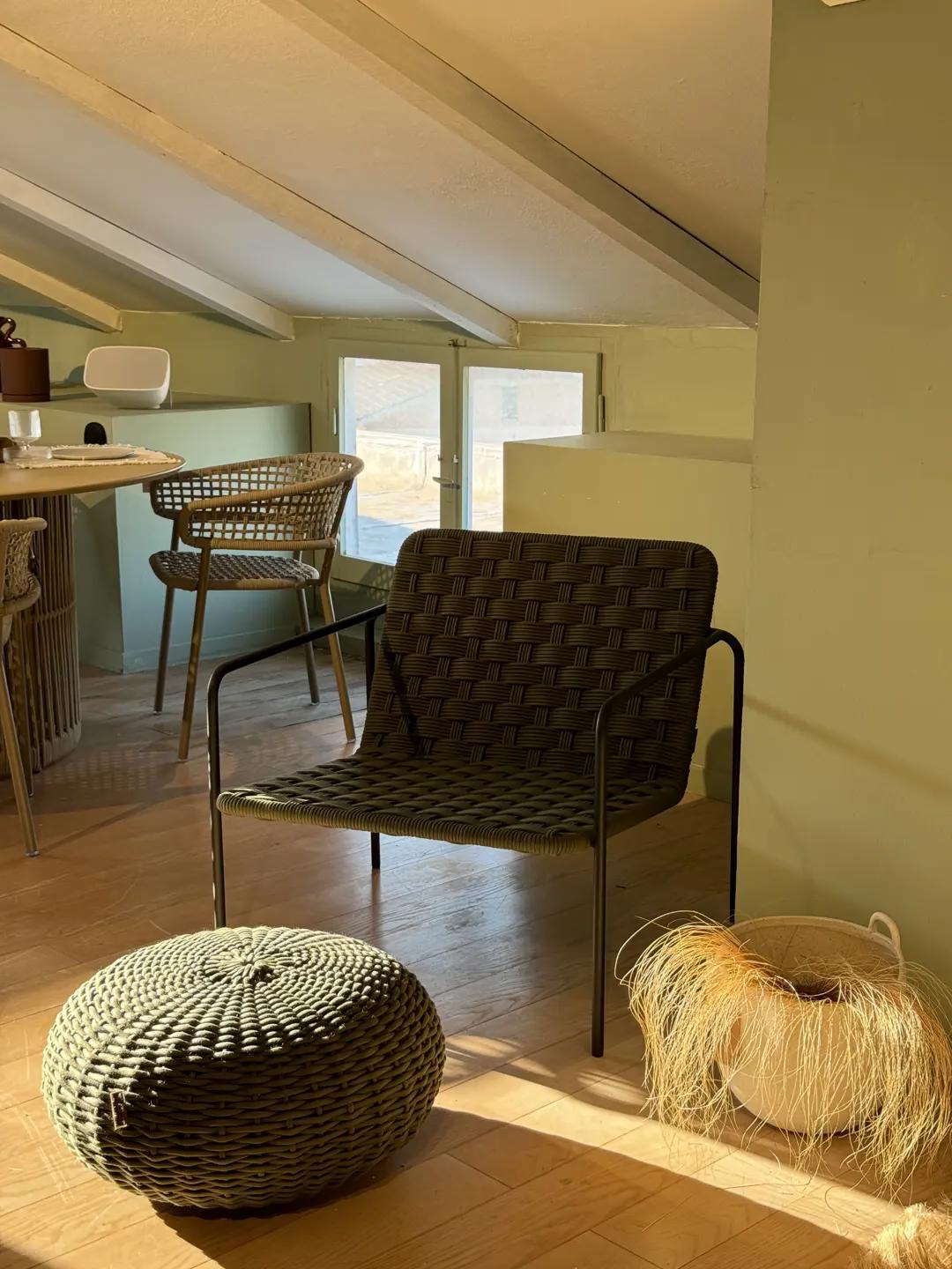 jackie poltrona lounge outdoor verde