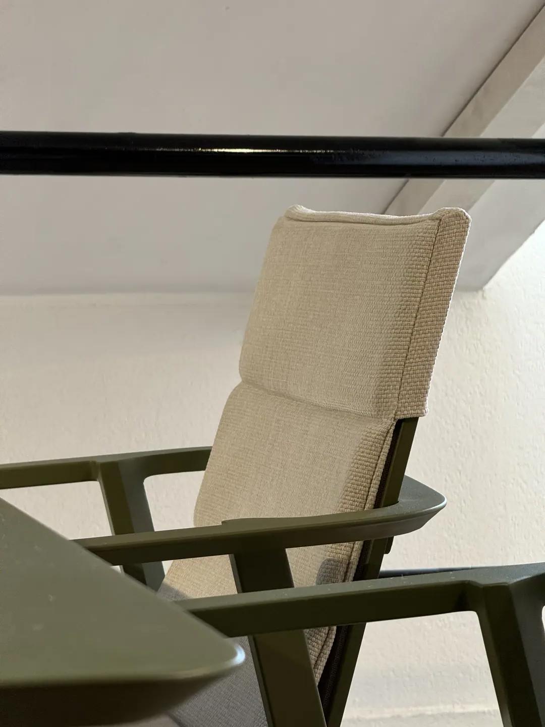 Milo tavolo outdoor pranzo rettangolare verde