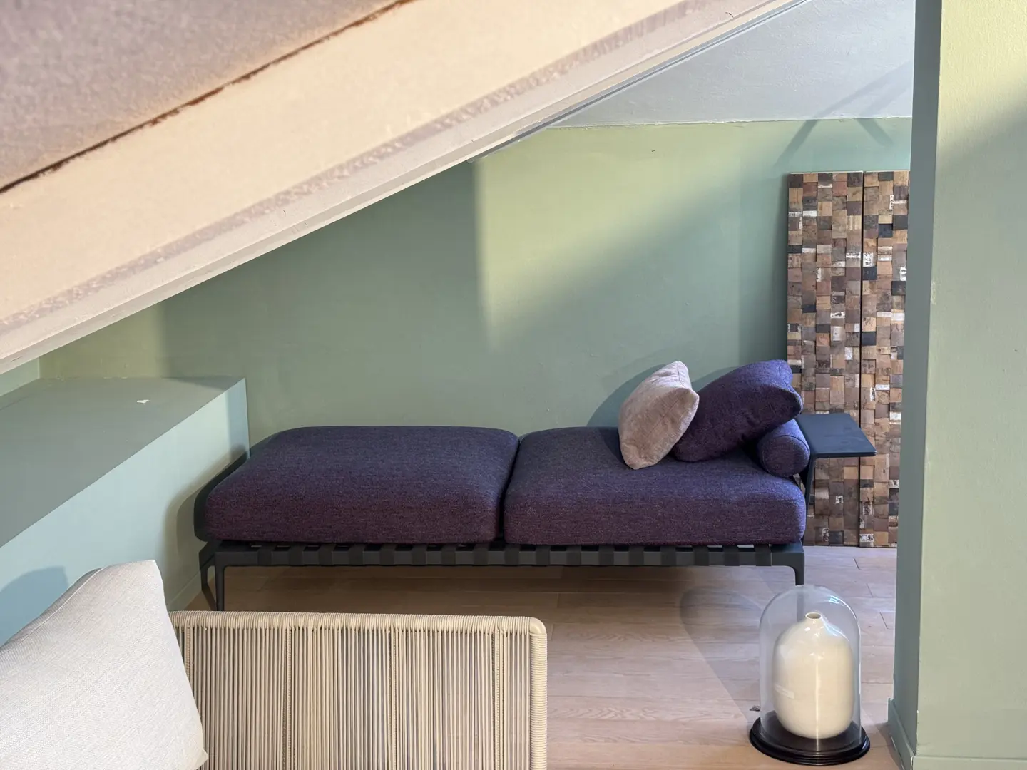 daybed Salinas lettino outdoor con tavolino e cuscini