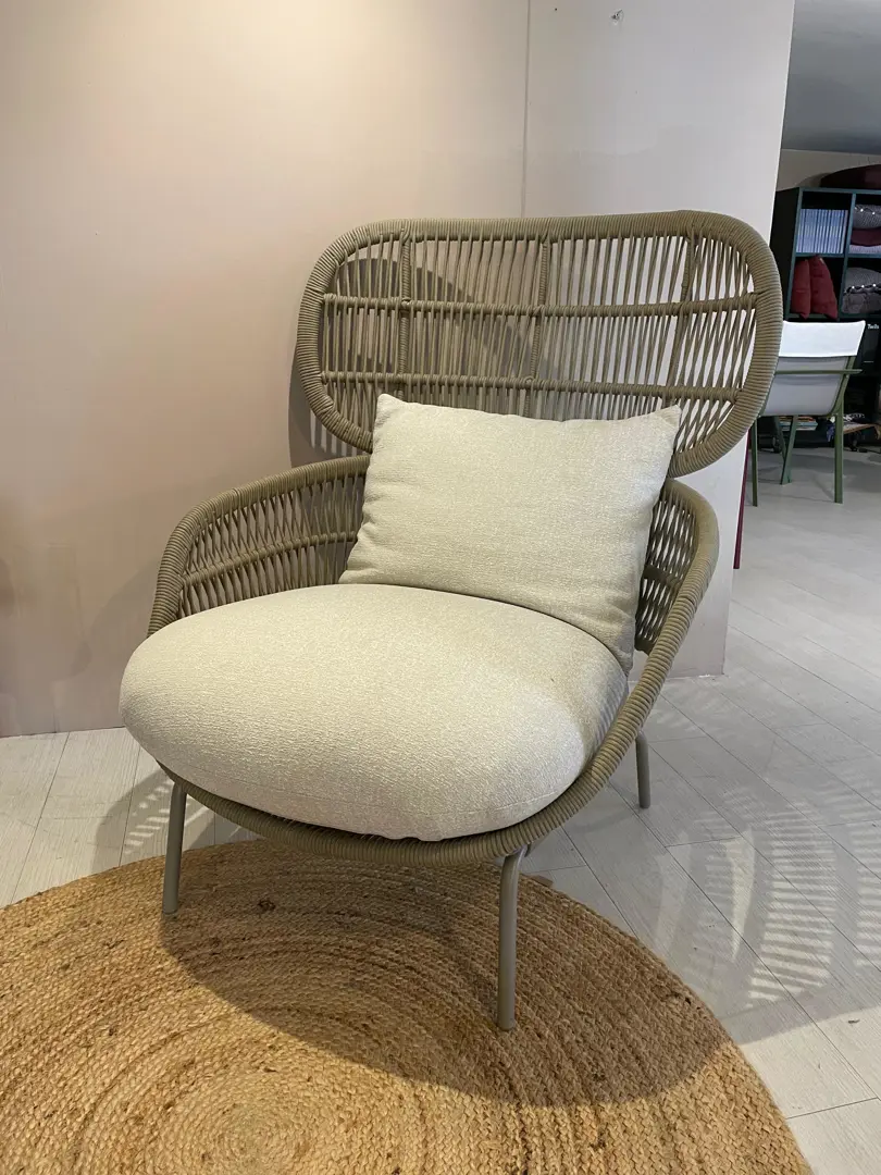 Panama poltrona bergère imbottita Talenti