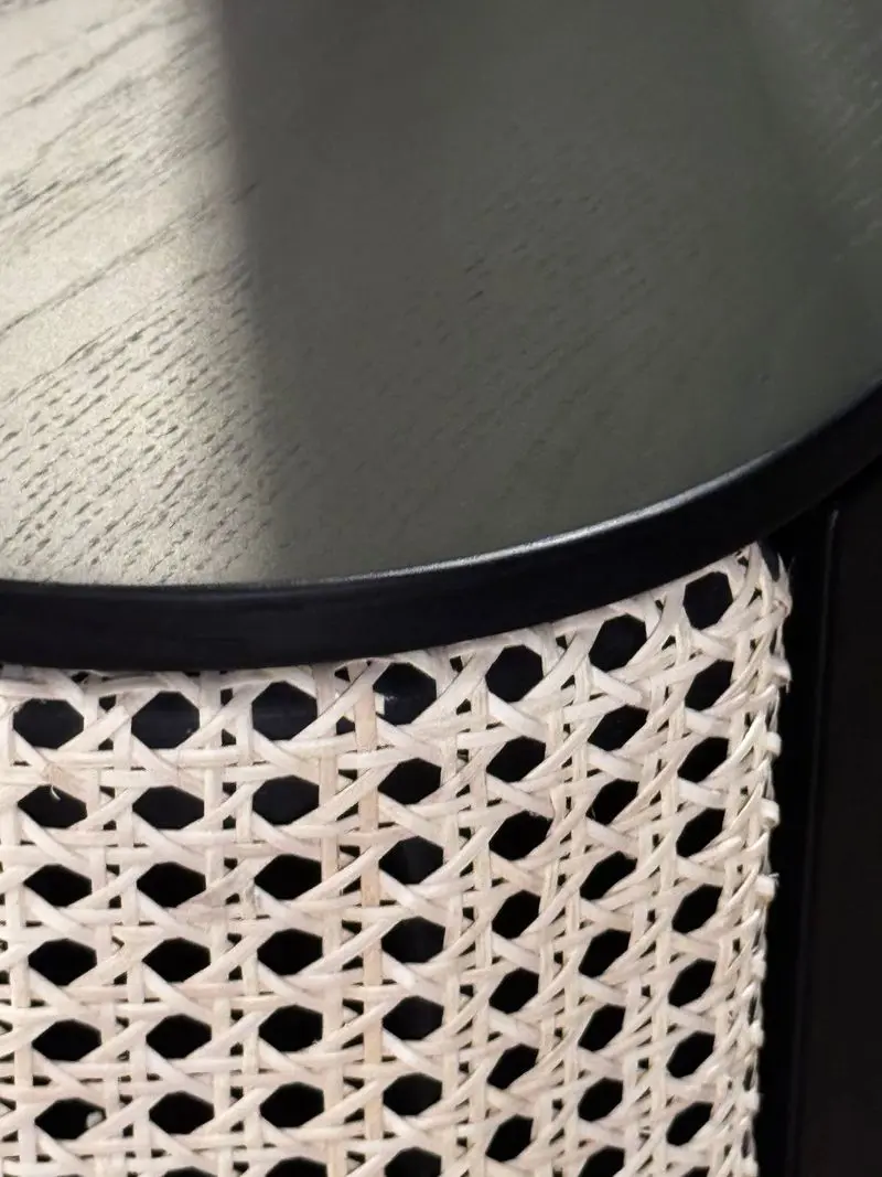 Treasures credenza 3 ante con sportelli laterali paglia