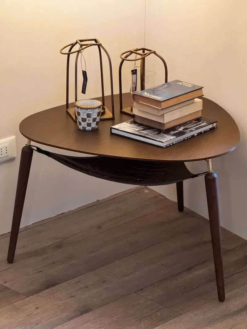 Hang out tavolino basso rovere scuro