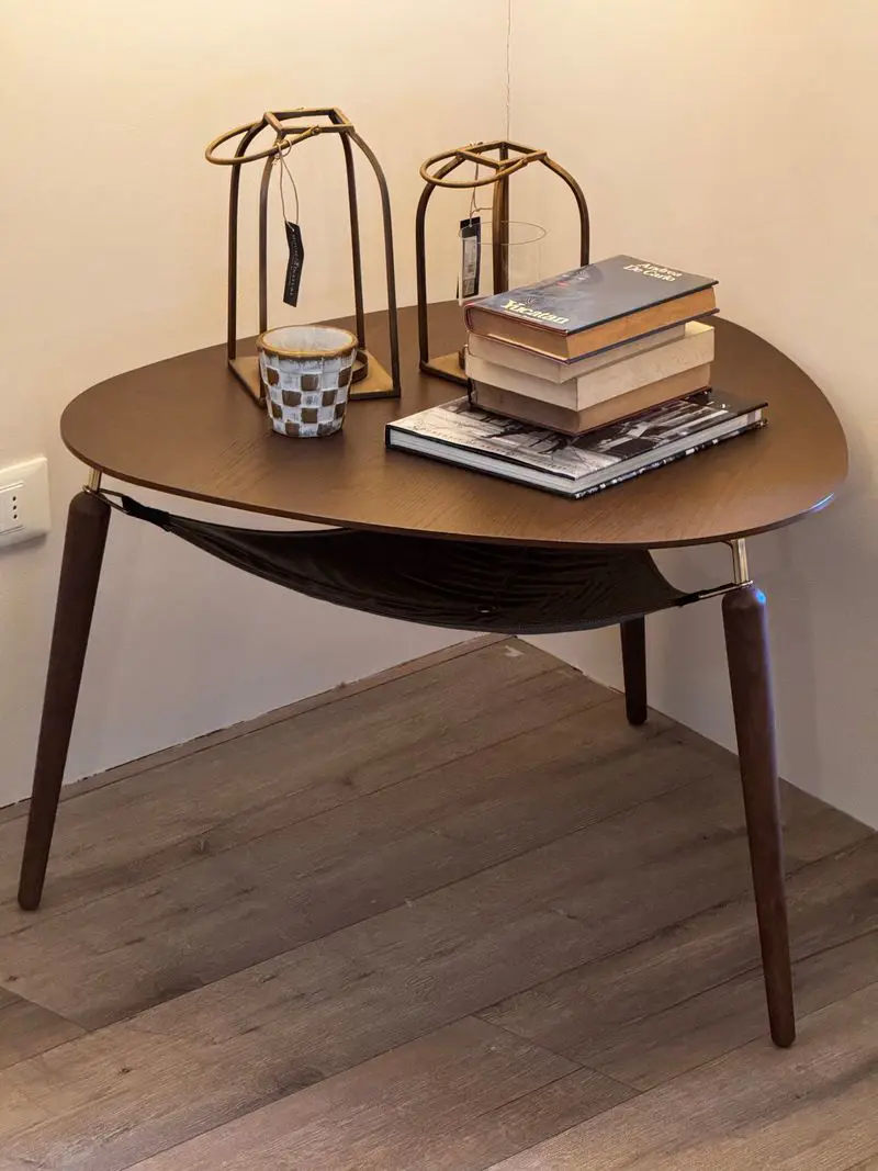 Hang out tavolino basso rovere scuro