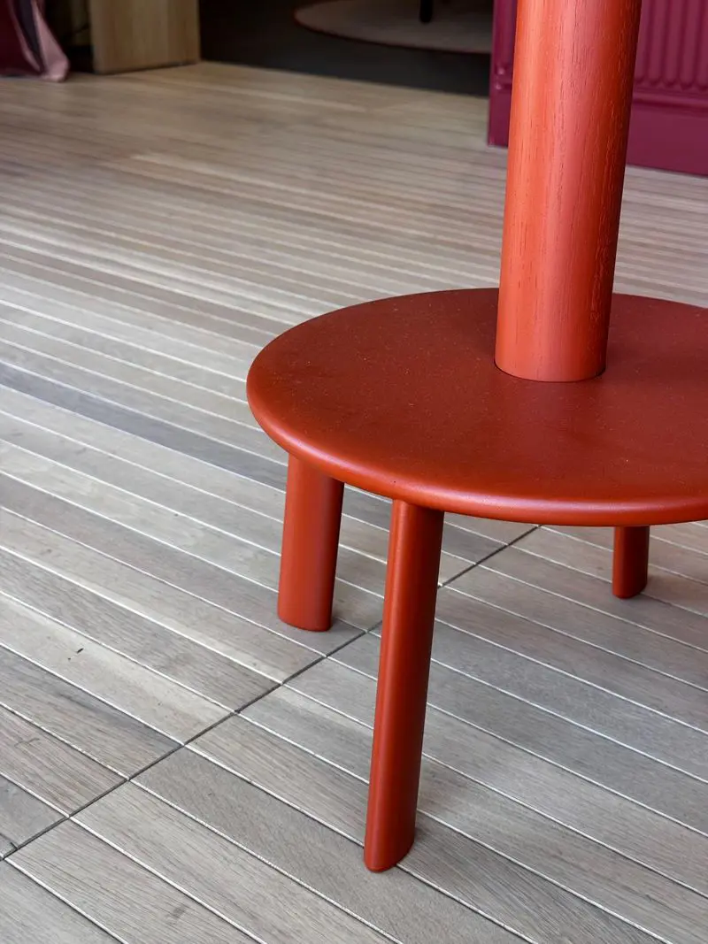 Massif coppia sgabelli arancio