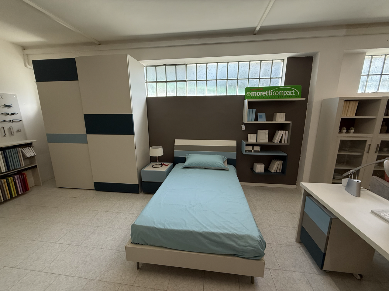 Cameretta armadio scorrevole Moretti compact 