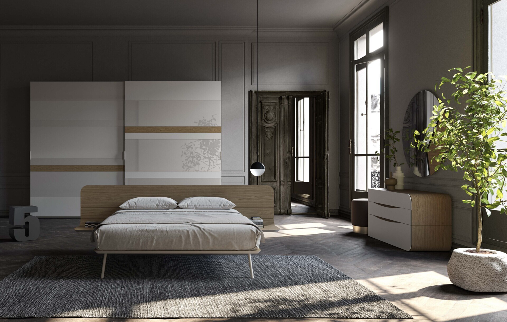 Letto no-vo quercia Voltan