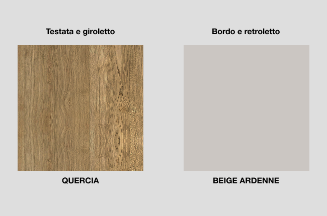 Letto no-vo quercia Voltan