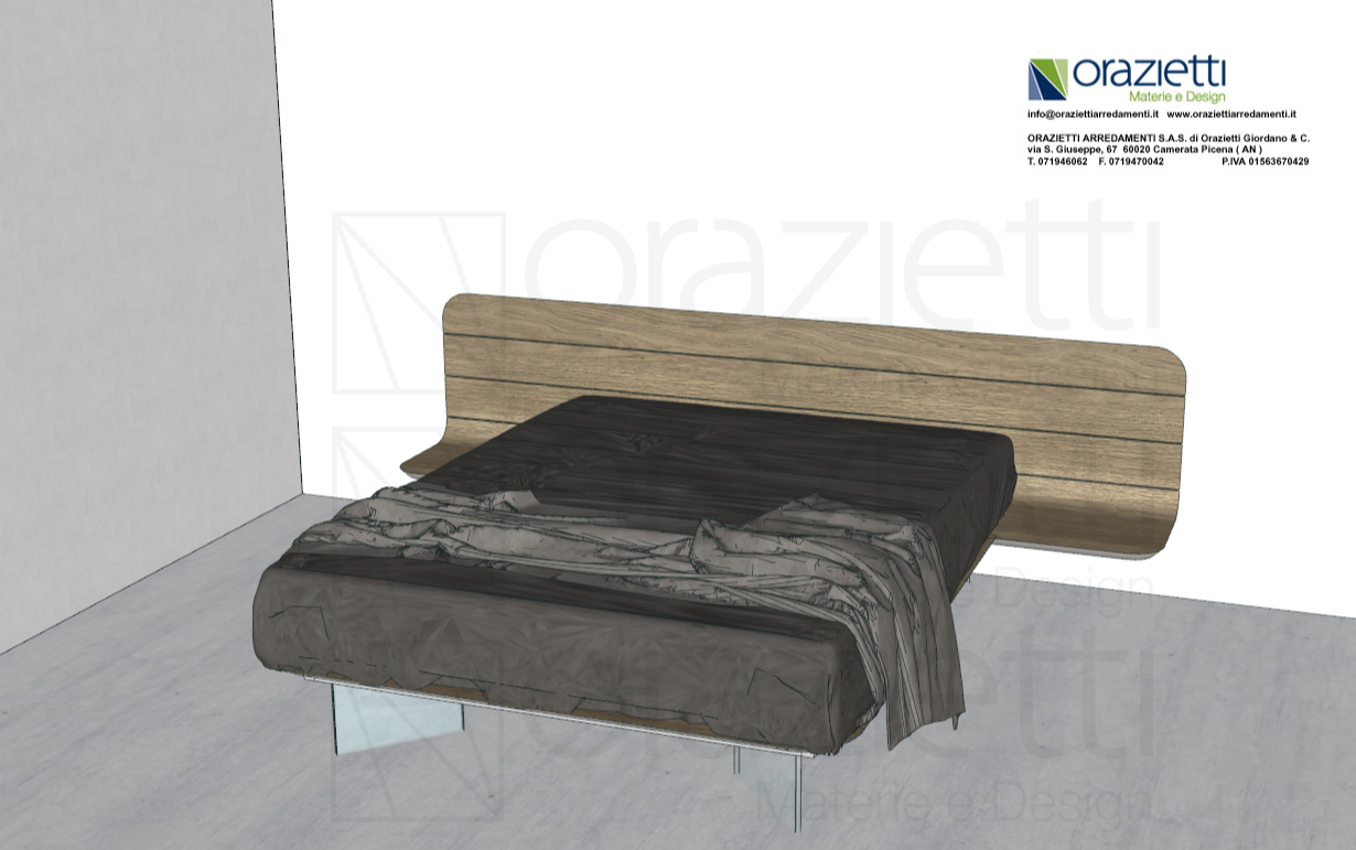 Letto no-vo quercia Voltan