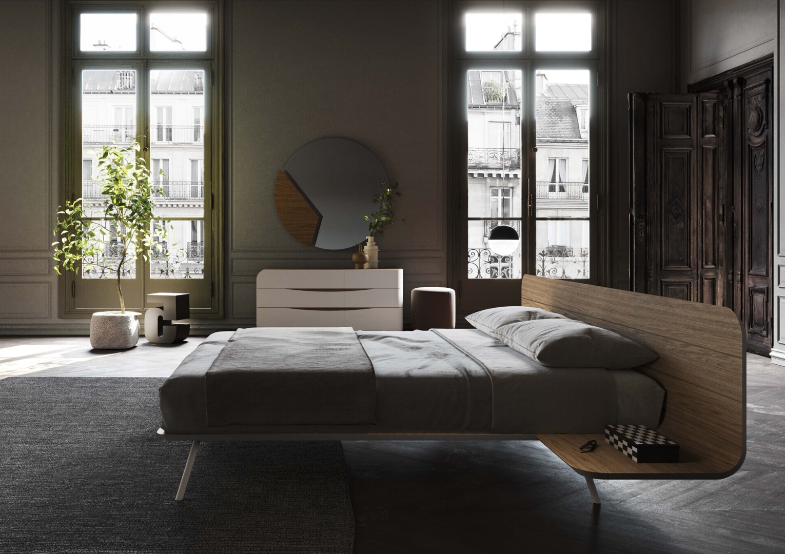 Letto no-vo quercia Voltan