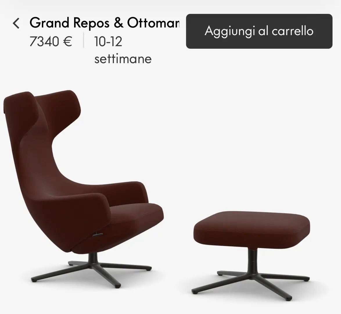 Grand Repos & Ottoman - Vitra