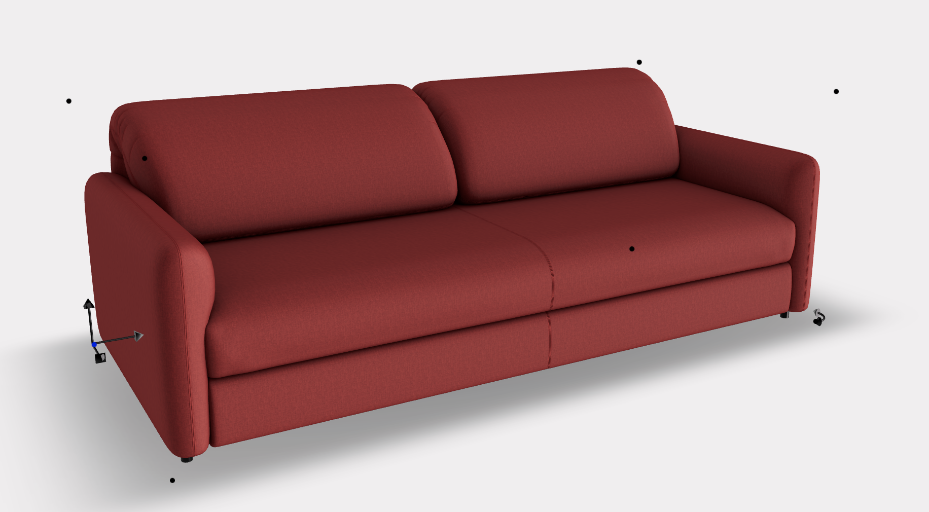 divano trasformabile Diletto FLOU