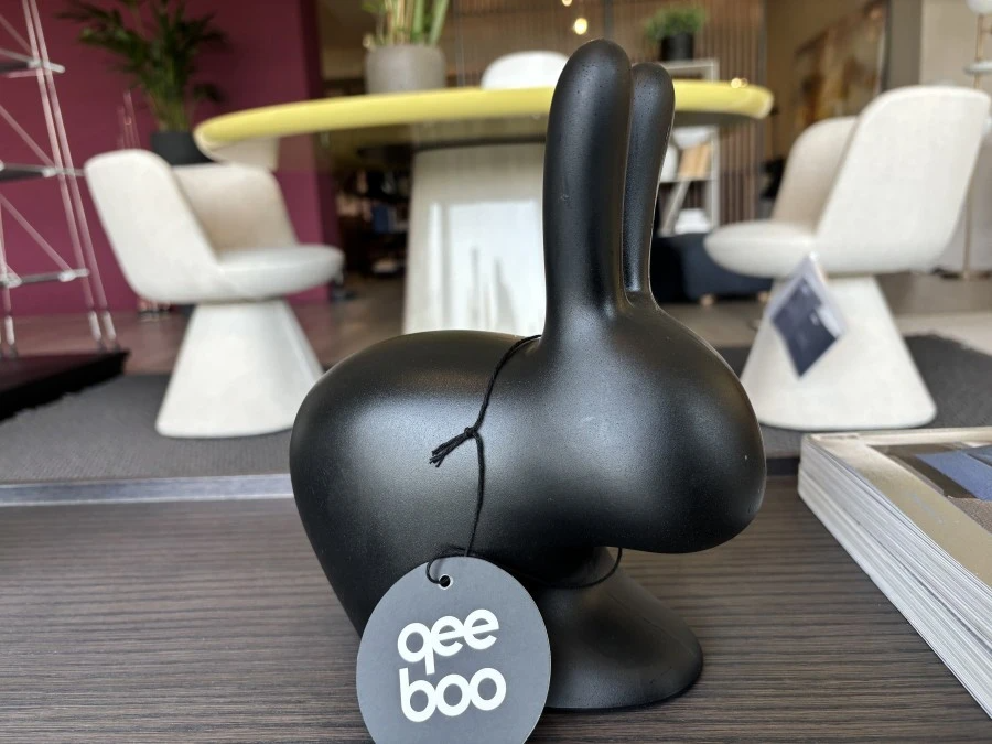 Statuetta Rabbit XS nero