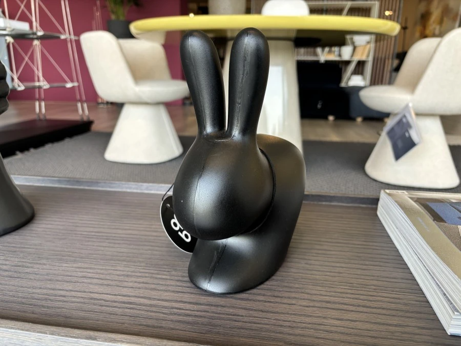 Statuetta Rabbit XS nero