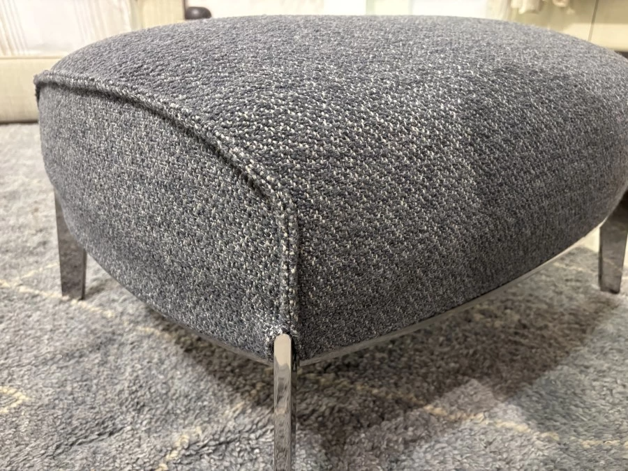 Poltrona con pouf Archibald Gran Comfort