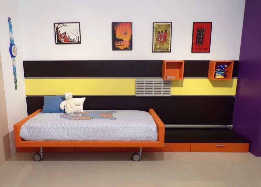 Cameretta trasformabile Zoe W