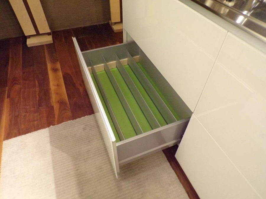 Cucina con isola Artematica Vitrum