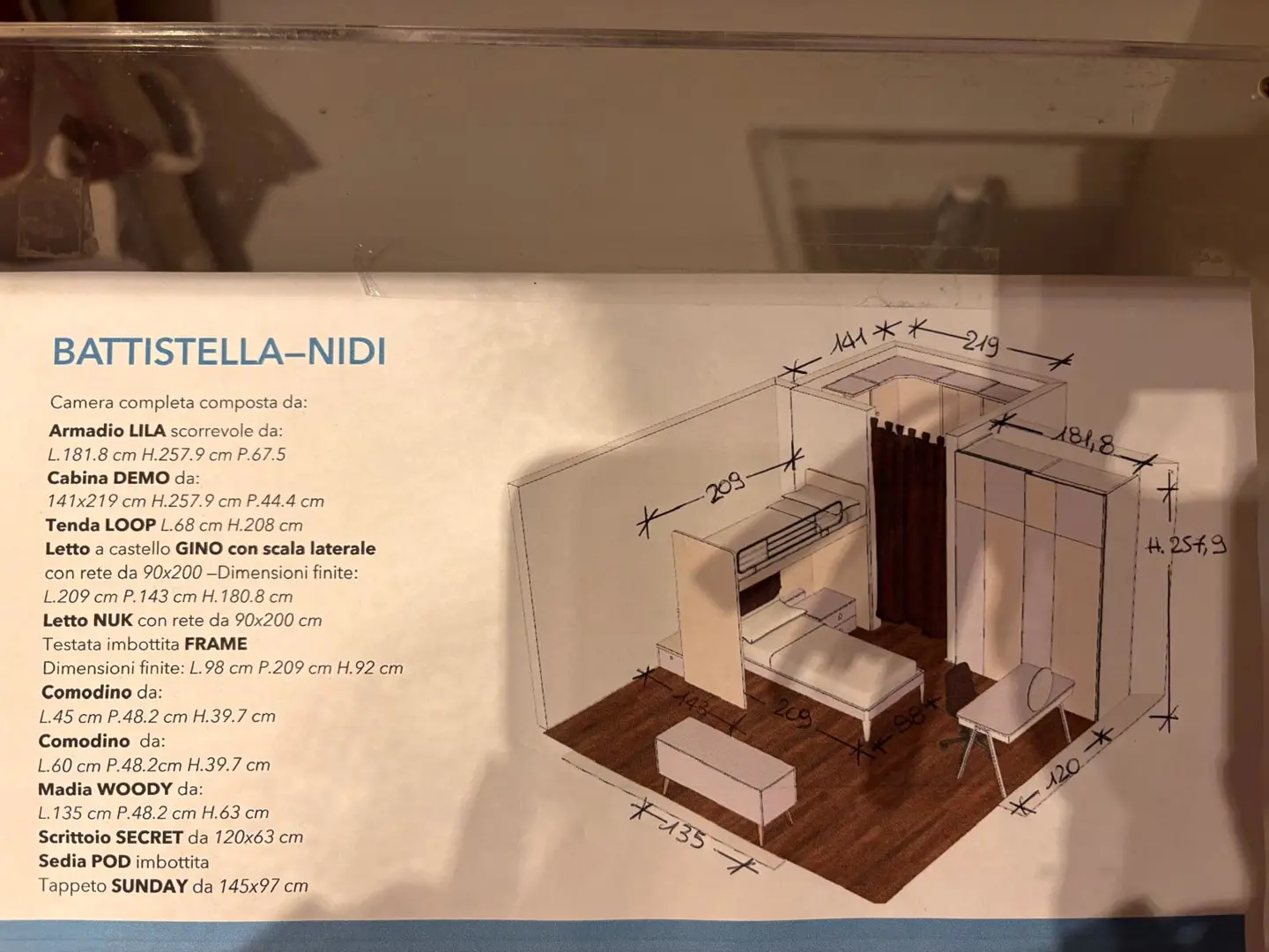 Cameretta castello NIDI