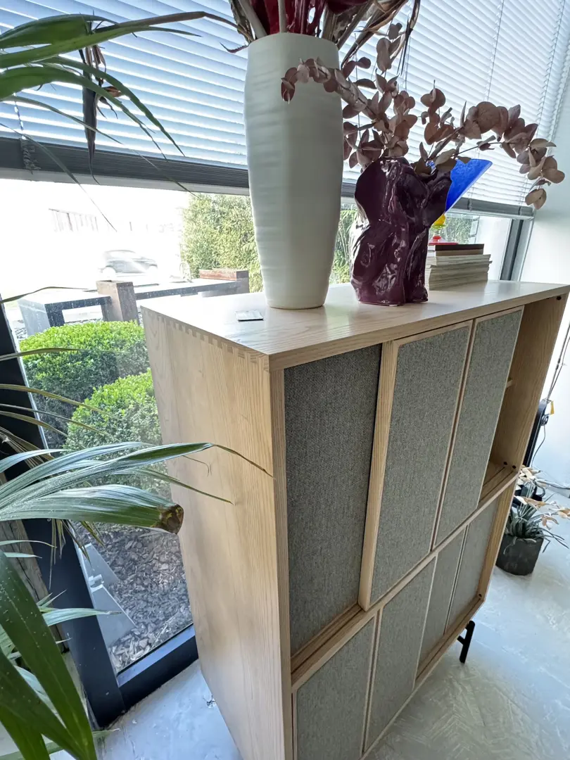 CONTENITORE CABINET CANVAS TALL CABINET (ASH) K227