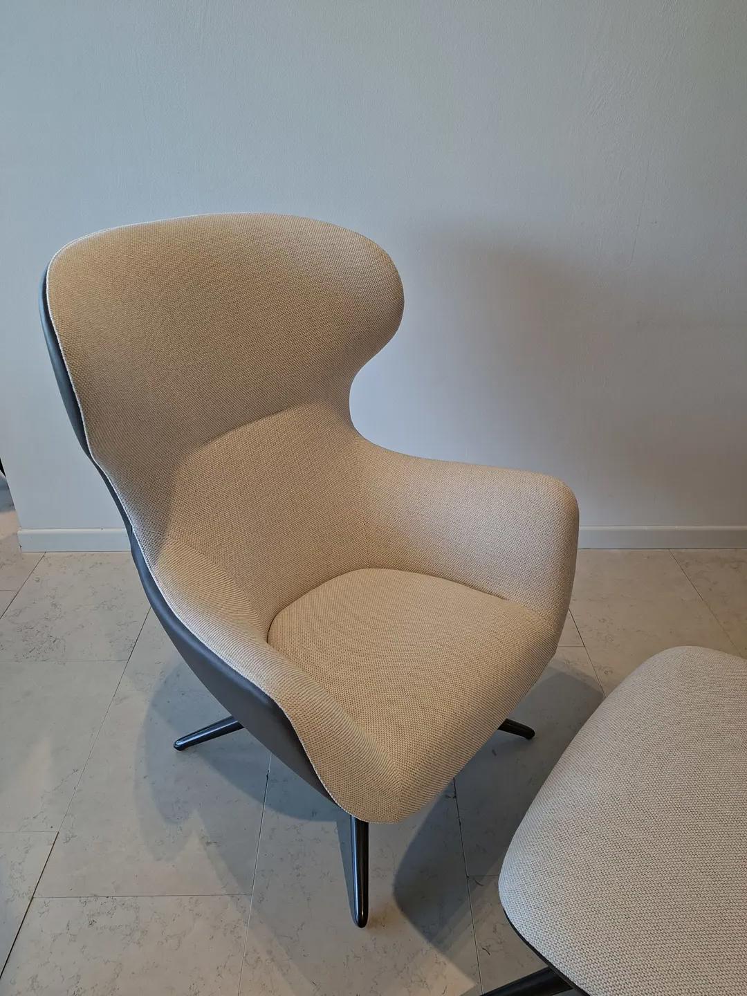 Poltrona con pouf Mad Joker