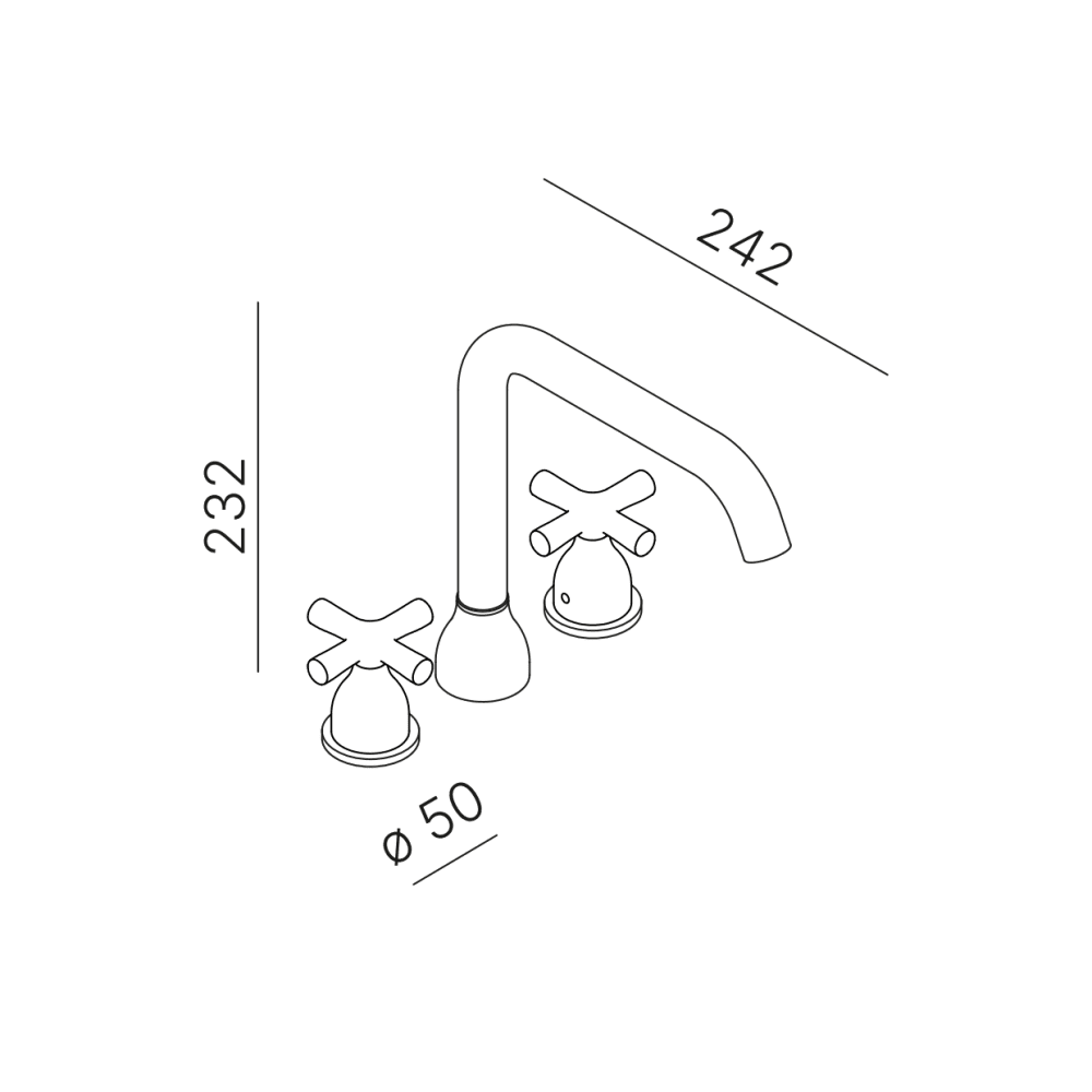 Miscelatore lavabo Memory