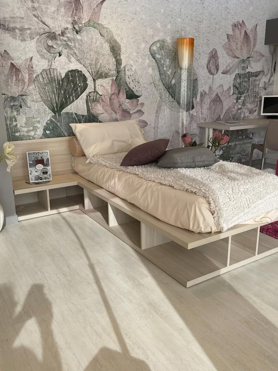 LETTO MONTREAL E COMODINO LOTUS - DOIMO CITYLINE