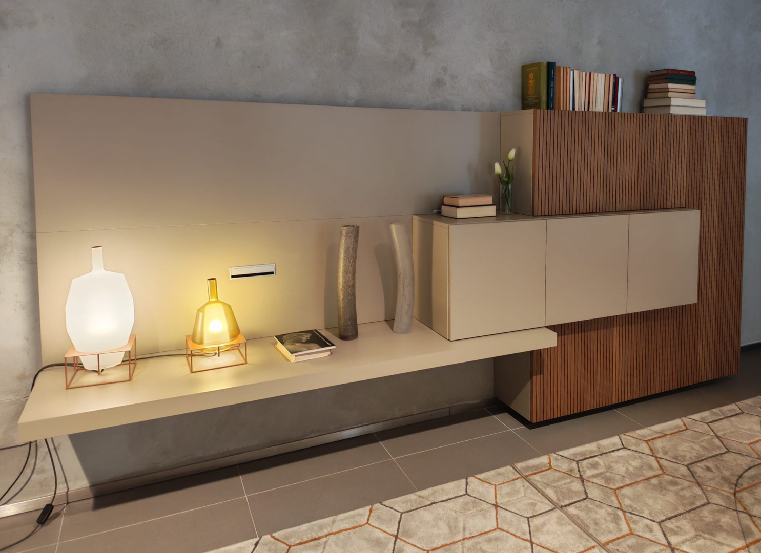 Parete attrezzata day collection