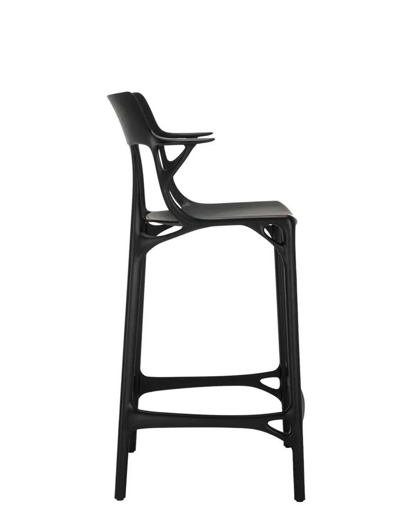 Sgabello A.I. stool nero