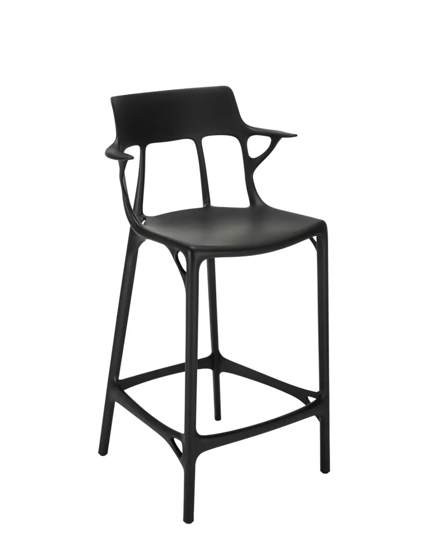 Sgabello A.I. stool nero