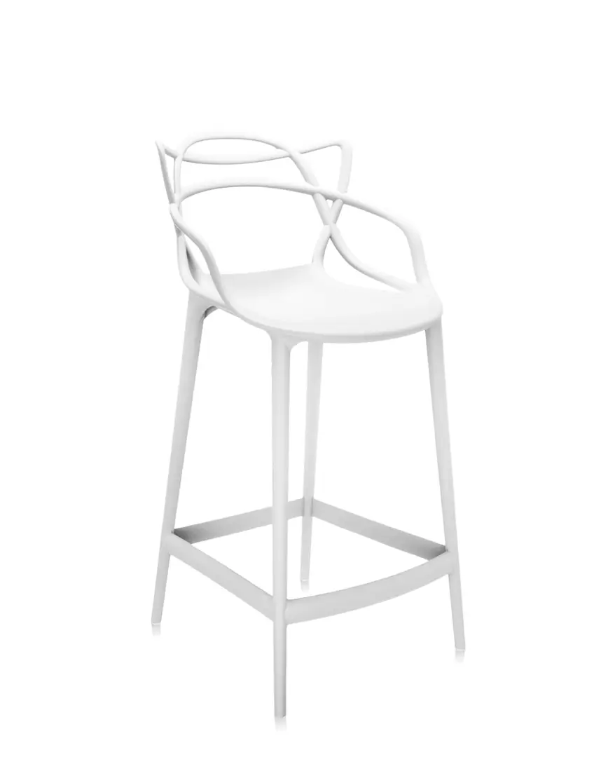 Master stool bianco