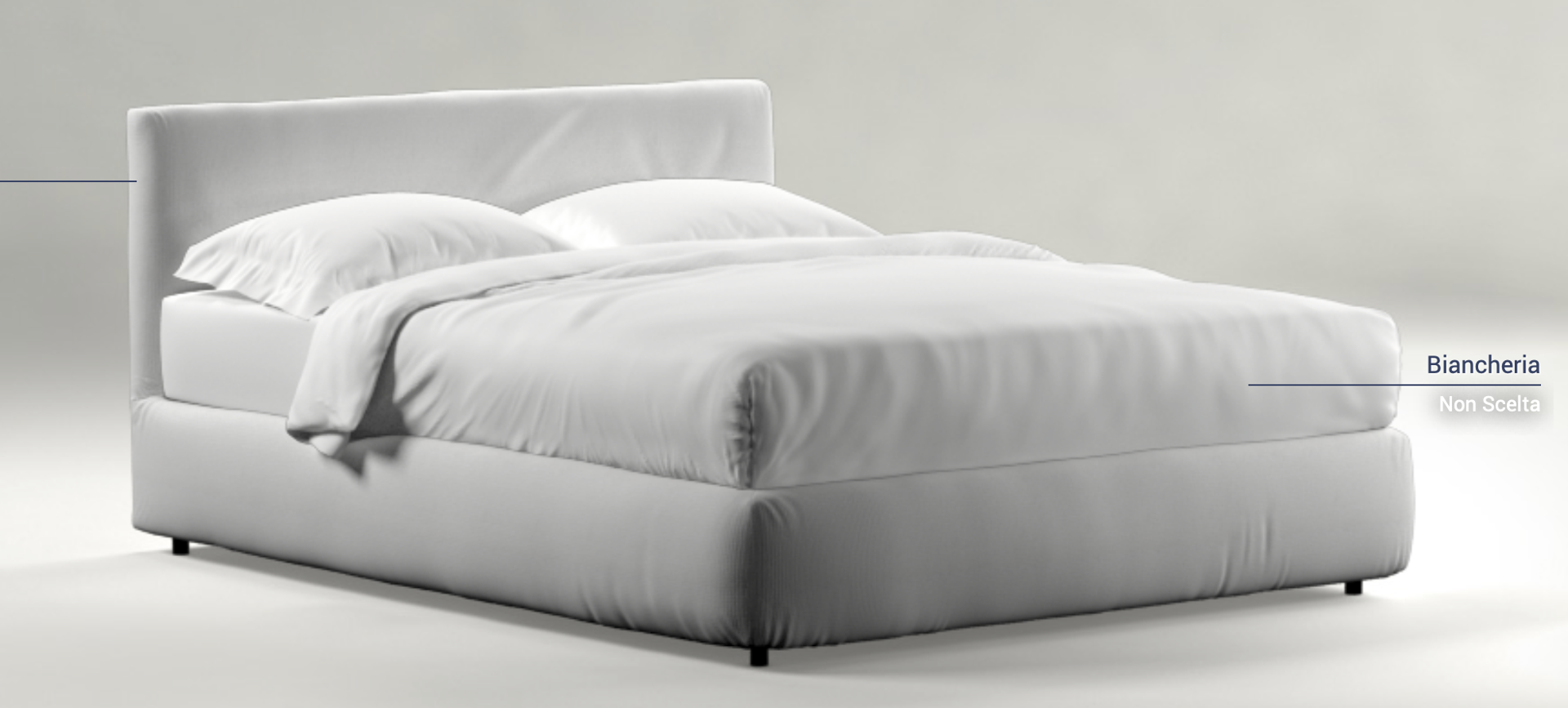 Letto contenitore Merkurio Flou