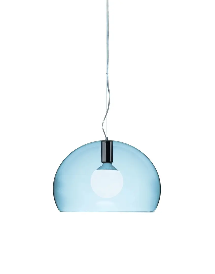 FL/Y Lampadario Azzurro trasparente