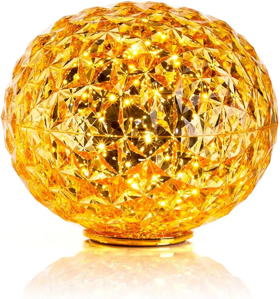 Lampada Planet da tavolo Oro