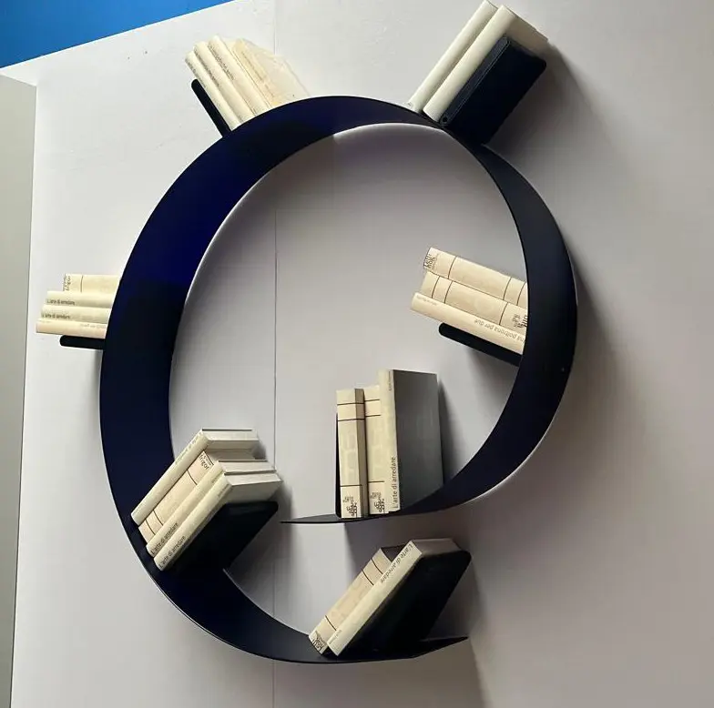 Libreria Bookworm blu 7 ripiani