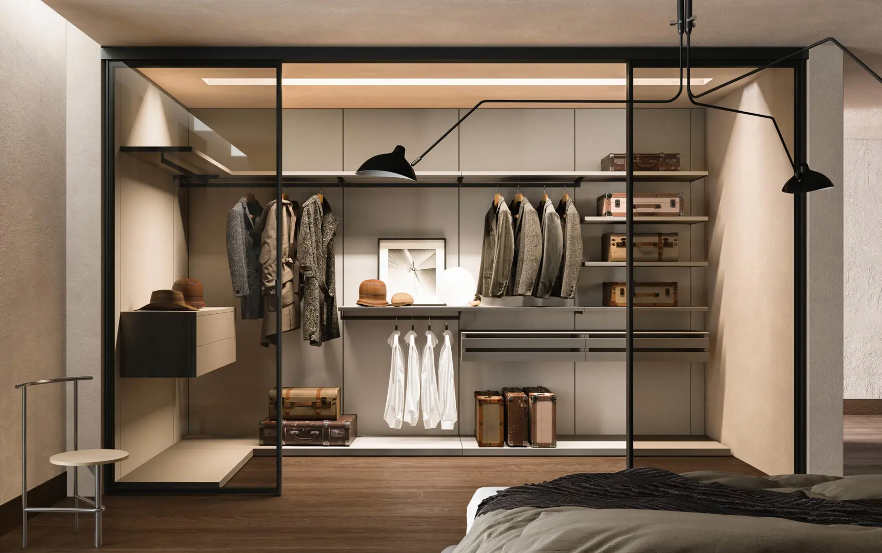 Flexy [b] Walk-in closet