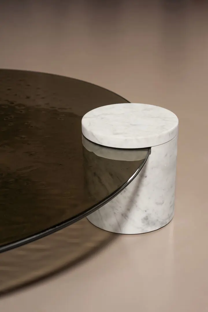 Tavolino Verre Particulier