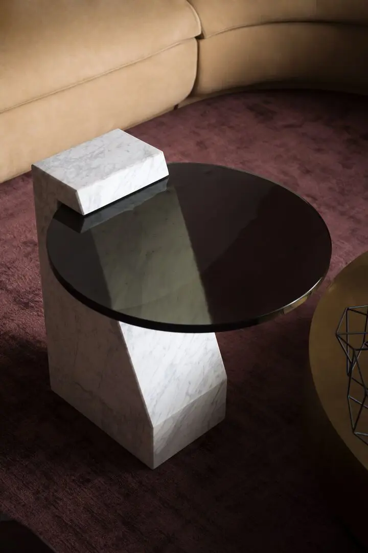 Tavolino Verre Particulier