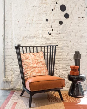 Armchair Bergère Gray