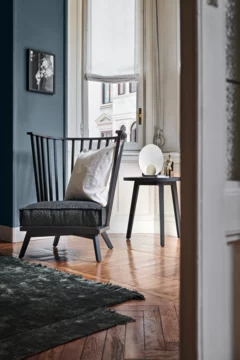 Armchair Bergère Gray