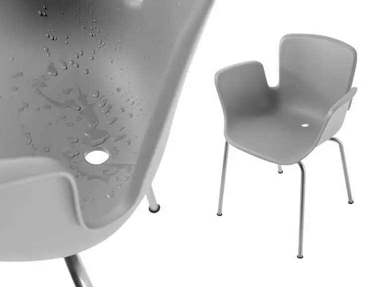 Small Armchair Juli Re-Plastic